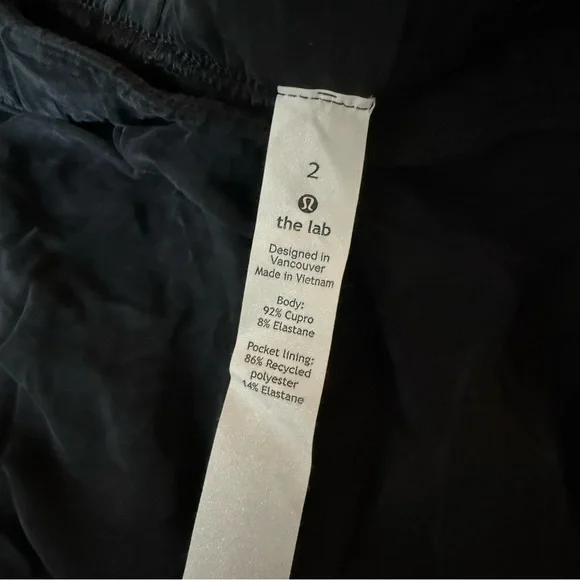 Lululemon Lab NEW NWT Black Schema Joggers - Picture 8 of 9
